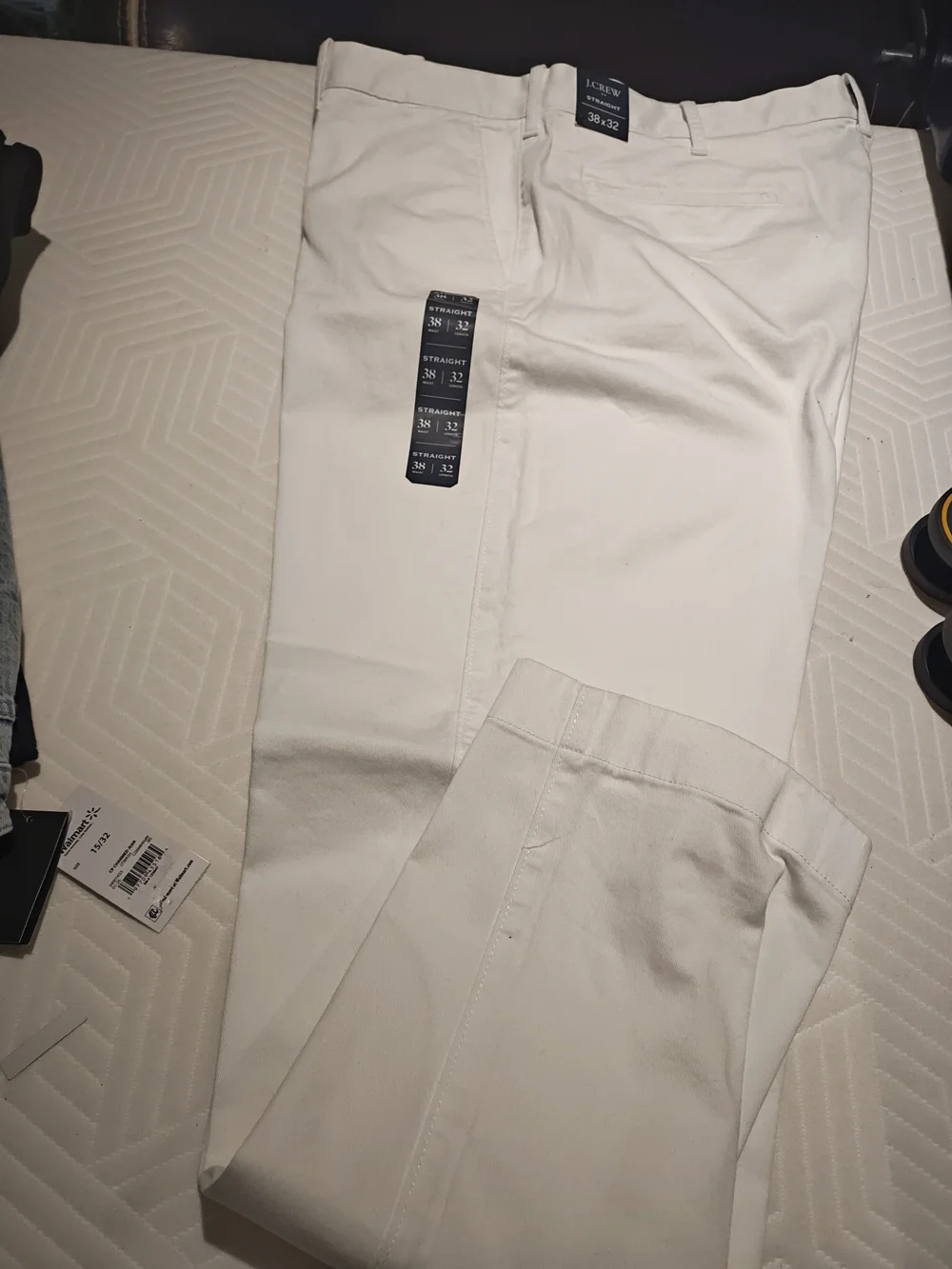 J. Crew Men's Straight-Fit Pants in White